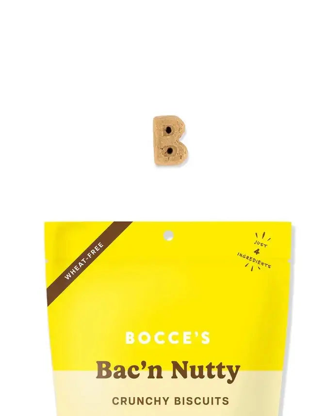 Bac'N Nutty Biscuit Dog Treats Bocce's Bakery