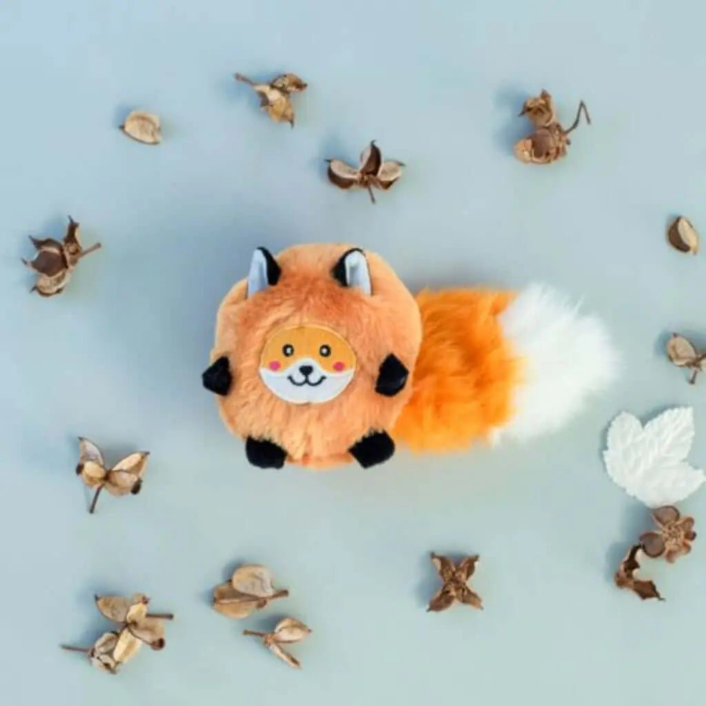 Bushy Throw Fox Dog Toy ZippyPaws