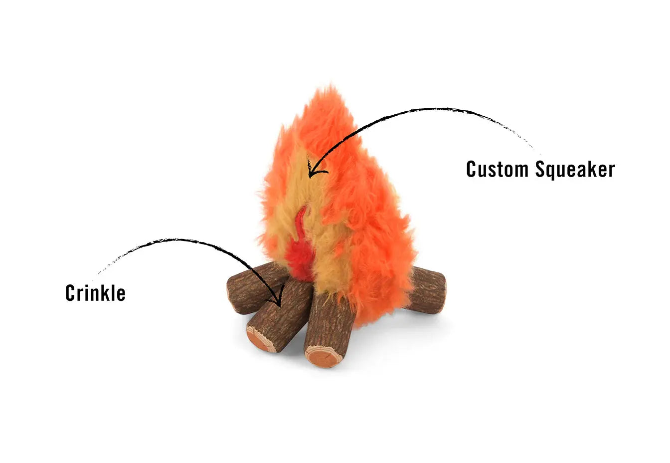 Cozy Campfire Dog Toy PLAY