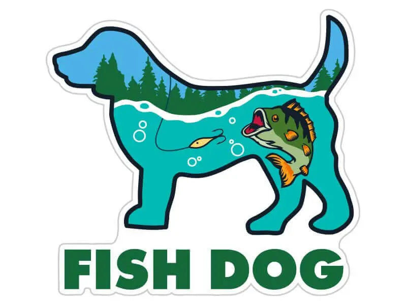 Fish Dog Sticker Dog Speak