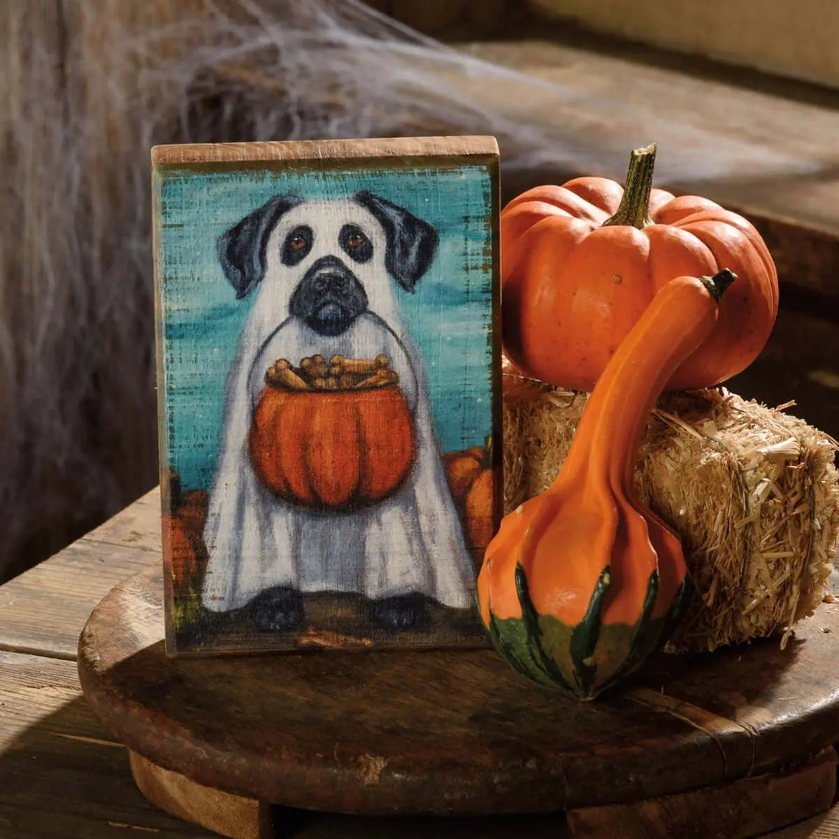 Ghost Dog Decor Primitives by Kathy