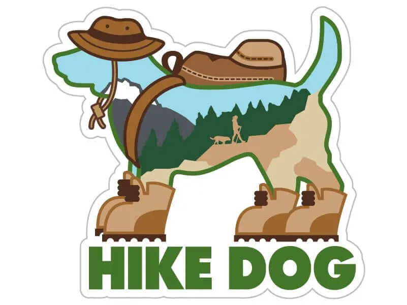 Hike Dog Sticker Dog Speak