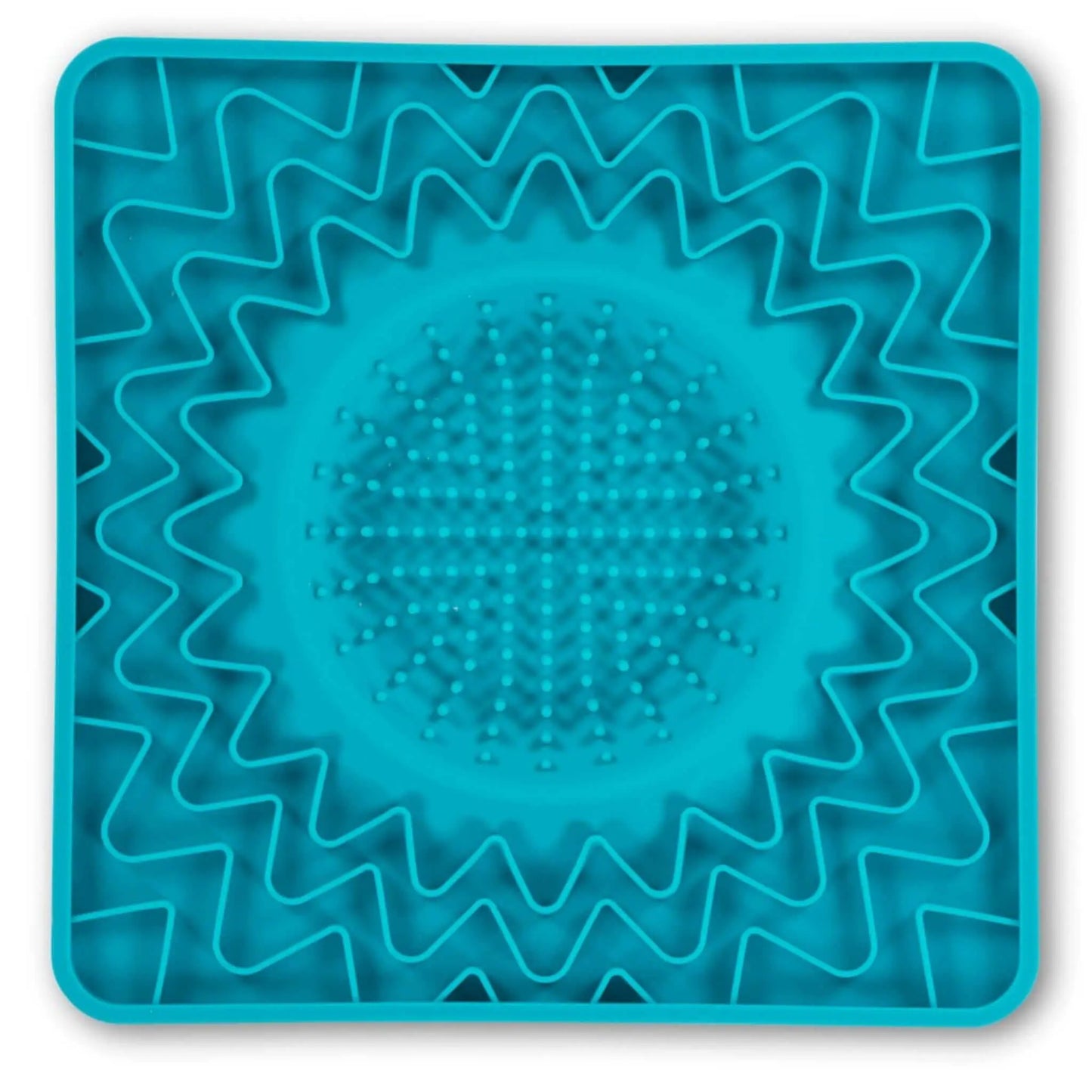 Interactive Lick Bowl Mat - Blue Messy Mutts
