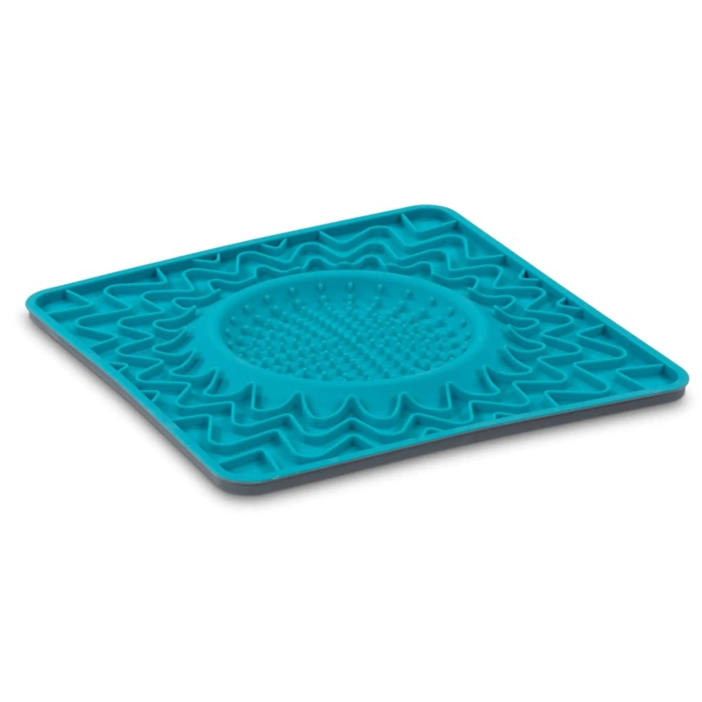 Interactive Lick Bowl Mat - Blue Messy Mutts
