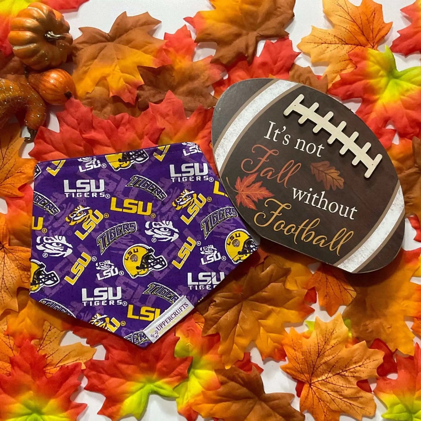 LSU Tigers Bandana Uppercrufts
