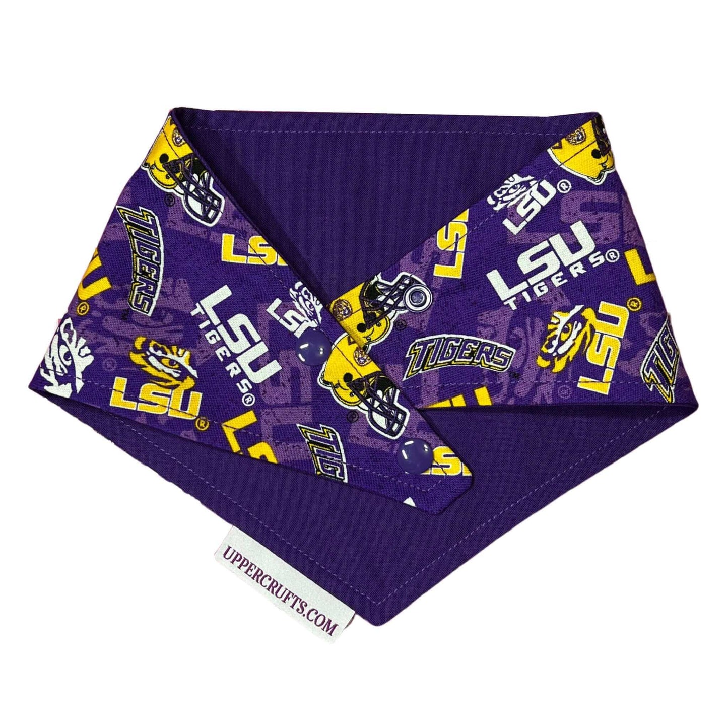 LSU Tigers Bandana Uppercrufts
