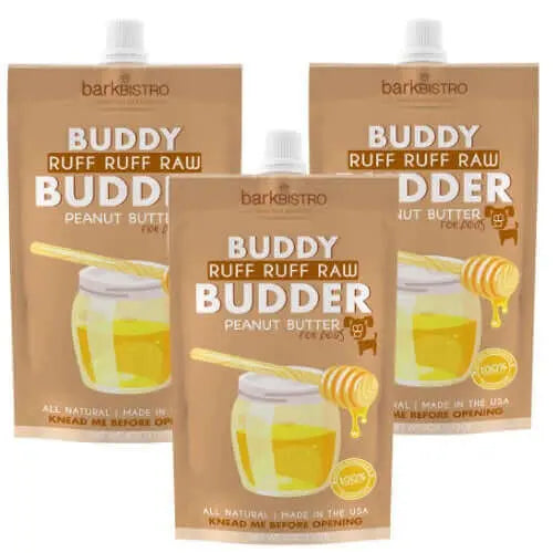 Ruff Ruff Raw Buddy Budder - 4oz Squeeze Pack Bark Bistro