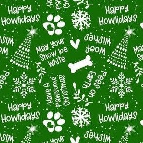 Happy Howlidays Bandana - Uppercrufts
