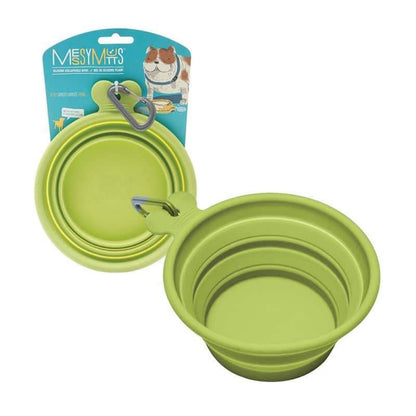 Silicone Collapsible Bowl - Green