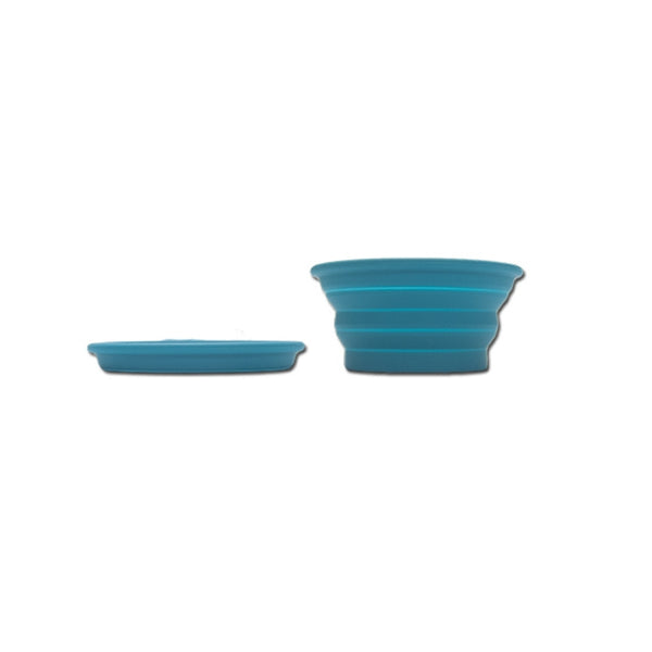 Silicone Collapsible Bowl - Blue