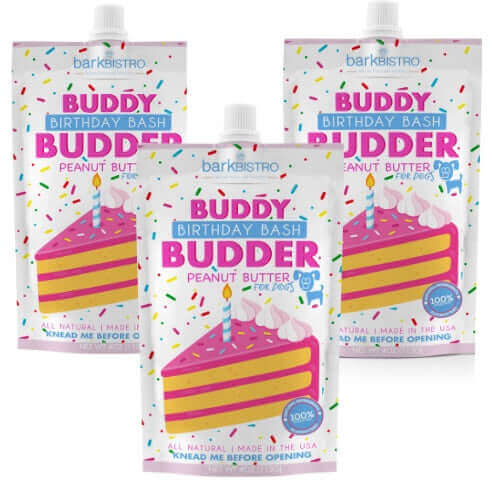 Birthday Bash Buddy Budder - 4oz Squeeze Pack