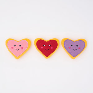 Valentine's Miniz Heart Cookies