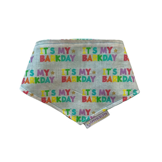 Barkday Dog Bandana Uppercrufts