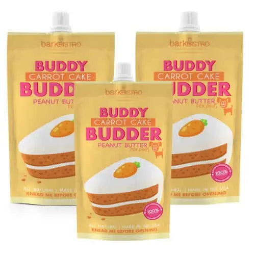 Carrot Cake Buddy Budder - 4oz Squeeze Pack Bark Bistro