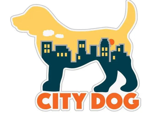 City Dog Sticker Dog Speak