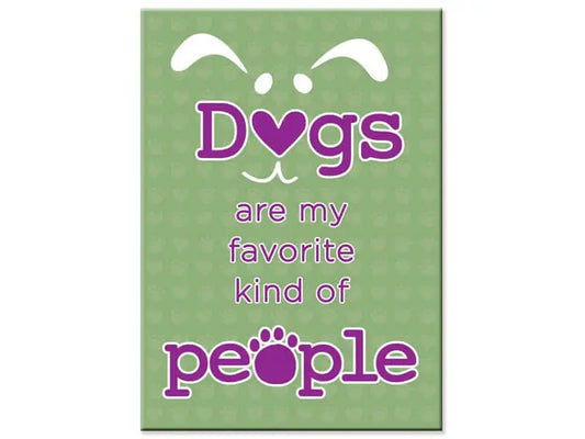 Dogs Are My Favorite Magnet Dog Speak