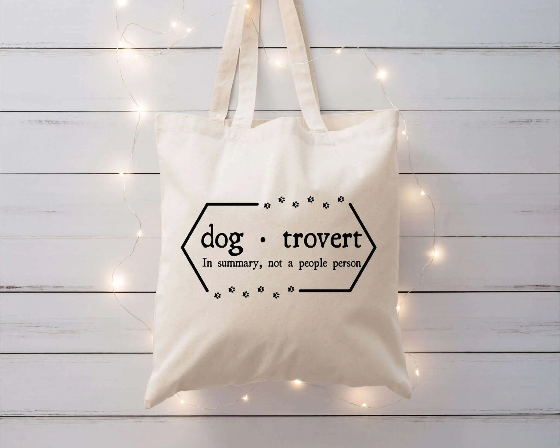 Dogtrovert Tote Bag Uppercrufts