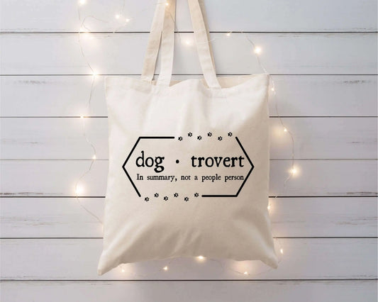 Dogtrovert Tote Bag Uppercrufts