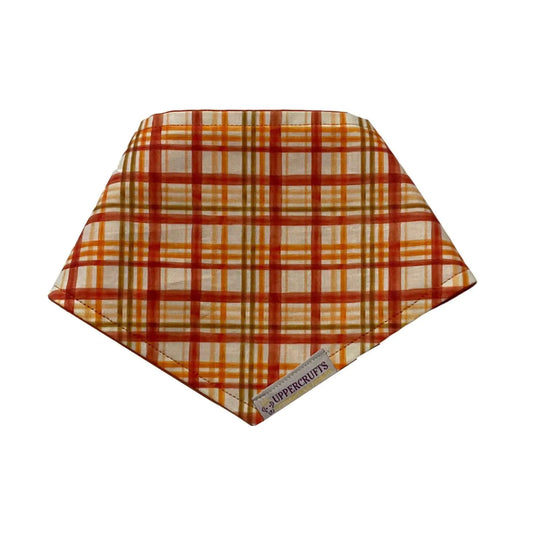 Fall Plaid Bandana Uppercrufts