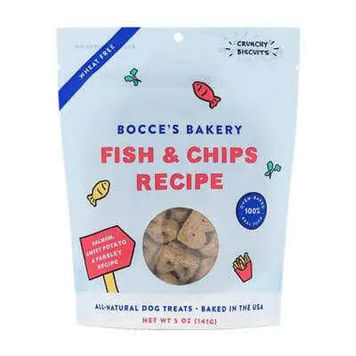 Fish & Chips Biscuits Bocce's Bakery