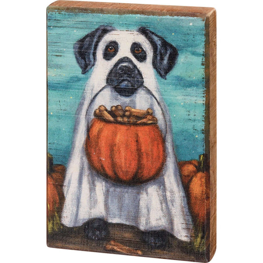 Ghost Dog Decor Primitives by Kathy