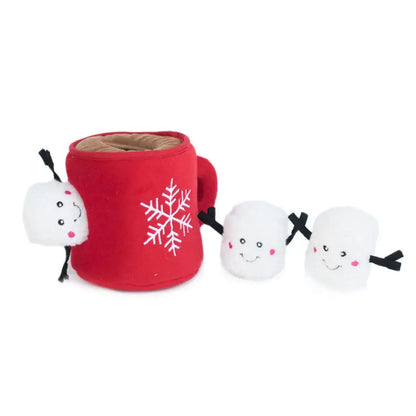 Hot Cocoa Burrow Dog Toy ZippyPaws