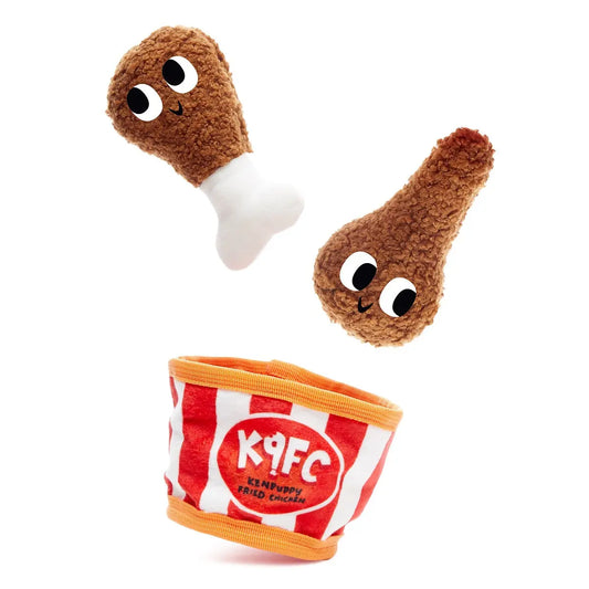 Kenpuppy Fried Chicken Dog Toy BARK