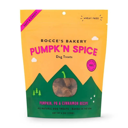 Pumpk'n Spice Soft & Chewy Treats Bocce's Bakery