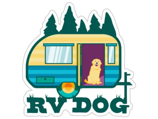 RV Dog Sticker - Uppercrufts