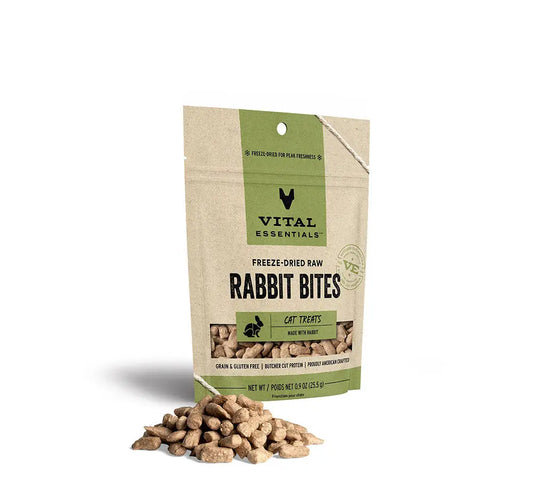 Rabbit Bites Freeze Dried Cat Treats Vital Essentials