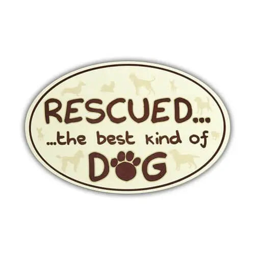 Rescued Magnet Dog Speak