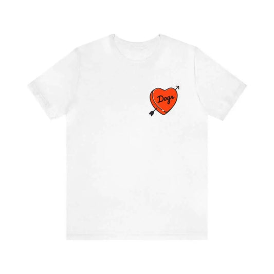 Retro Heart Dogs Tee Uppercrufts