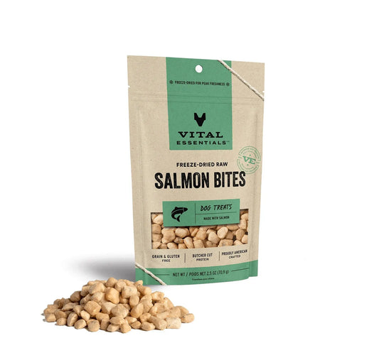 Salmon Bites Freeze Dried Cat Treats Vital Essentials