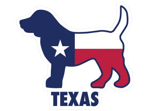 Texas Dog Sticker - Uppercrufts