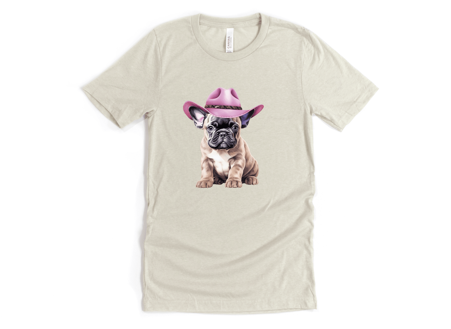 Cowboy Puppy - Frenchie Tee