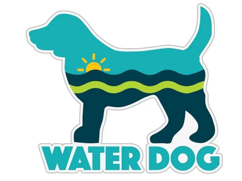 Water Dog Sticker Dog Speak