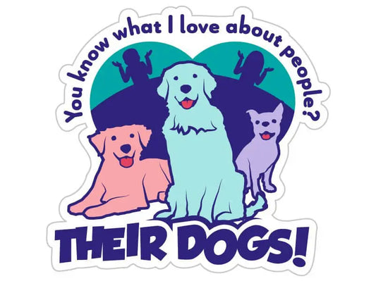 You Know What I Love Sticker Dog Speak