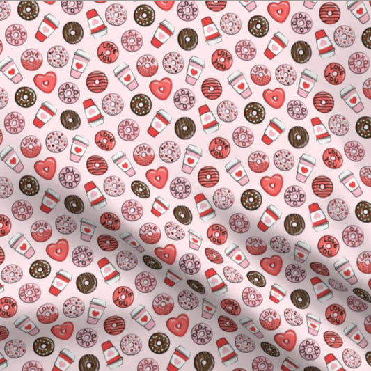 Coffee & Donuts Dog Bandana - Uppercrufts