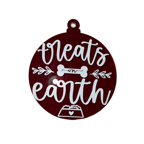 Treats On Earth Tree Ornament - Uppercrufts