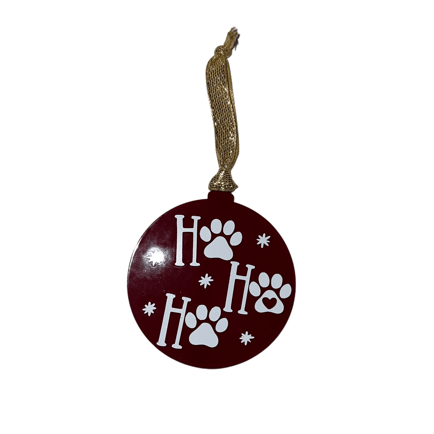 HO HO HO Tree Ornament - Uppercrufts