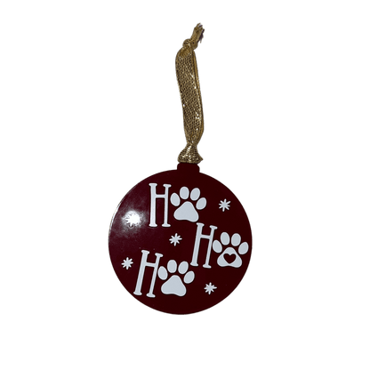 HO HO HO Tree Ornament - Uppercrufts