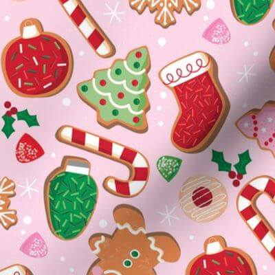 Christmas Cookies Bandana - Uppercrufts
