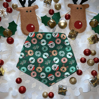 Christmas Donuts Bandana - Uppercrufts