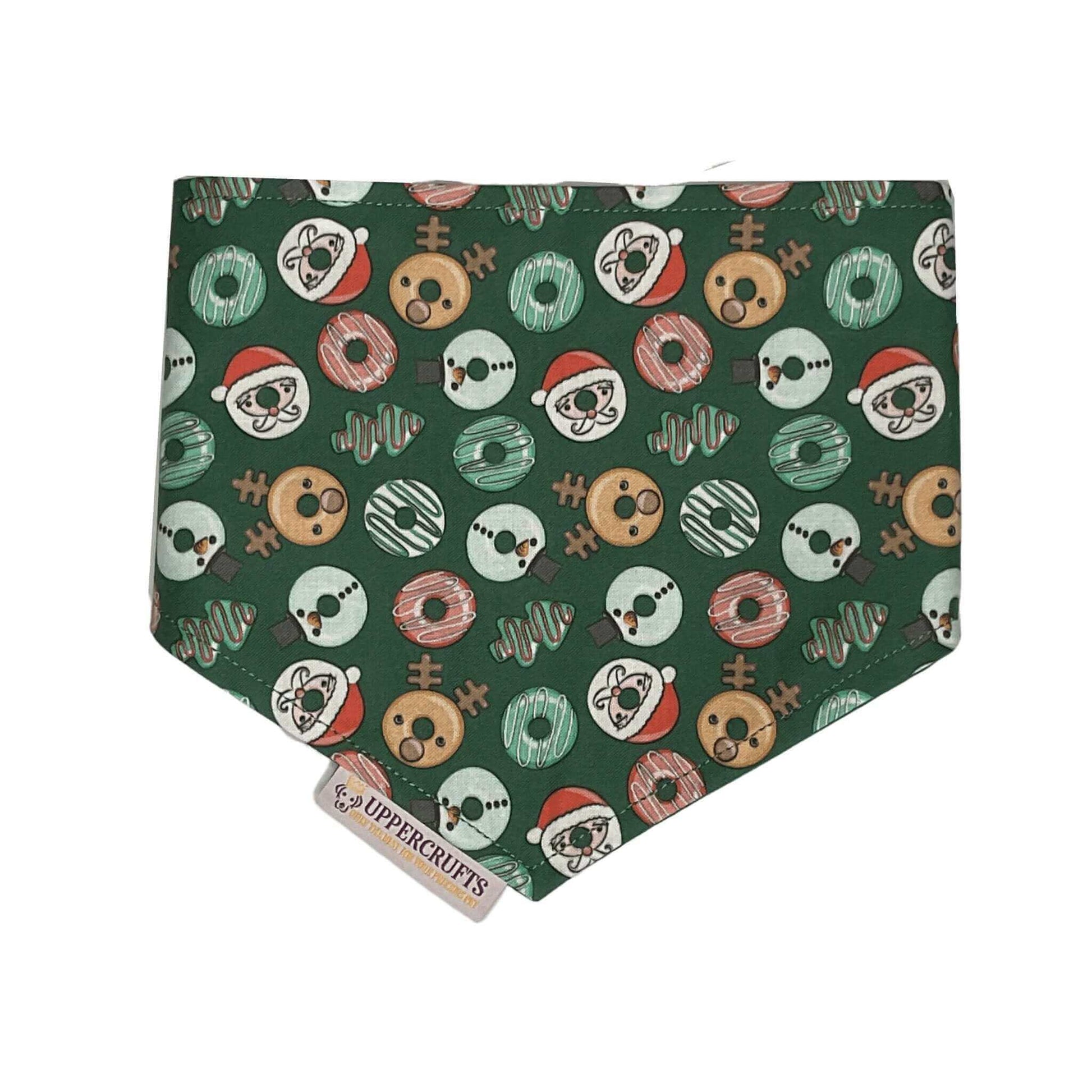 Christmas Donuts Bandana - Uppercrufts