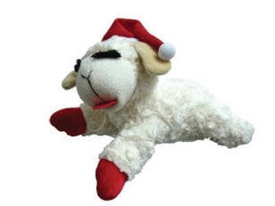 Lamb Chop w/Santa Hat Toy - Uppercrufts