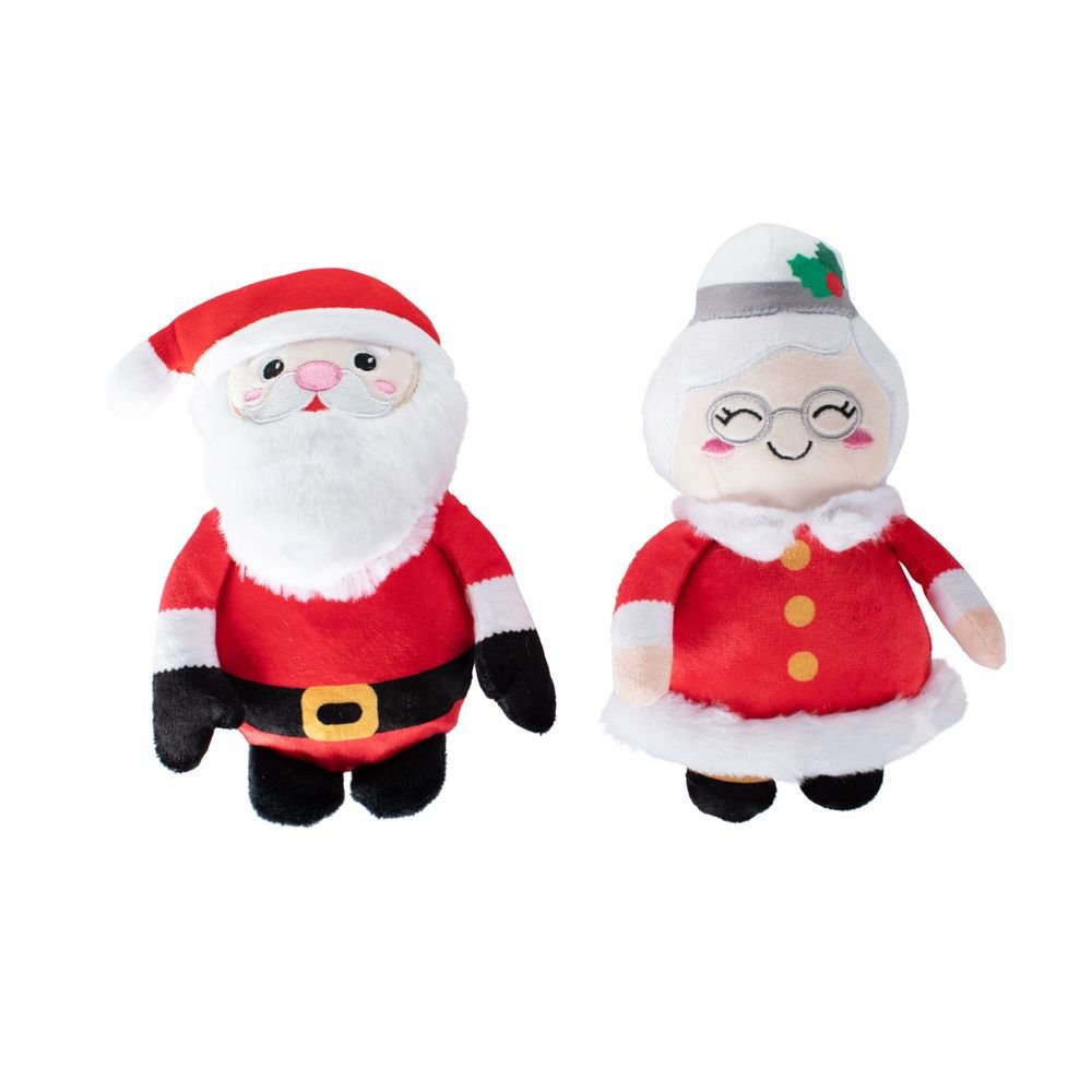 Mr & Mrs Santa Paws Toy - Uppercrufts