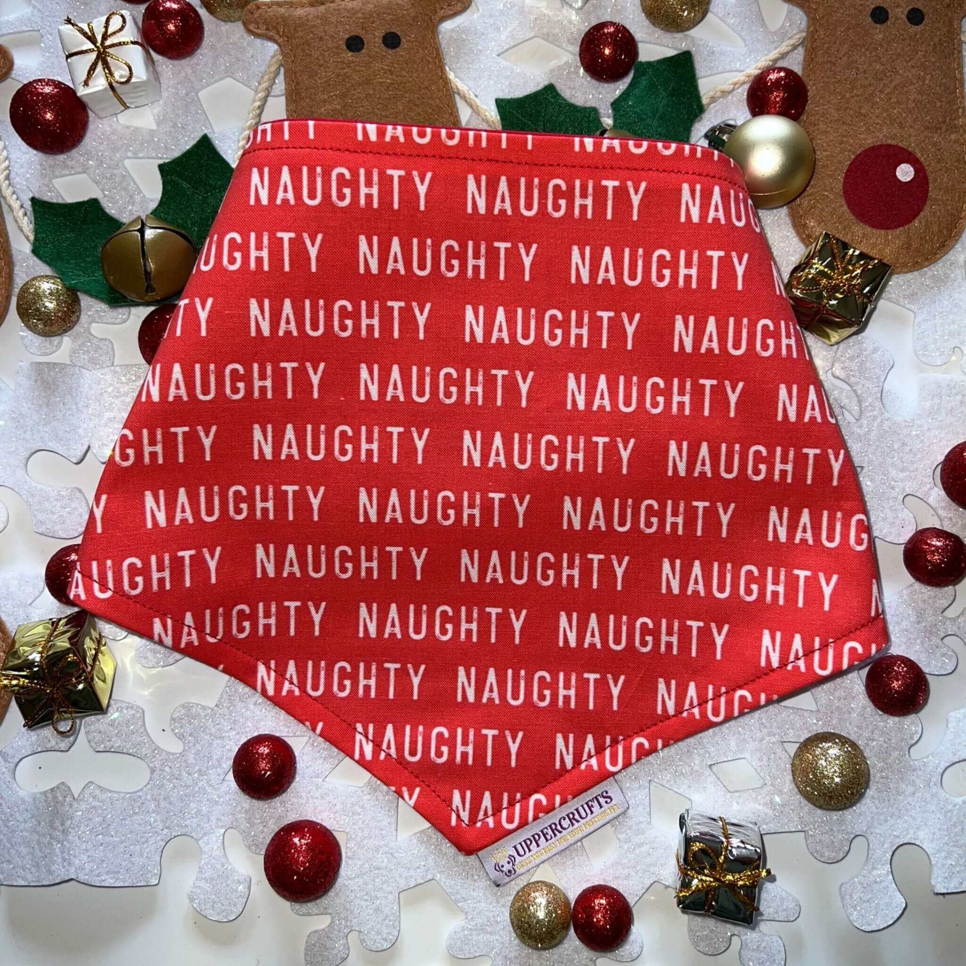 Naughty List Bandana - Uppercrufts