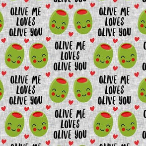 Olive Me Loves Olive You Bandana - Uppercrufts
