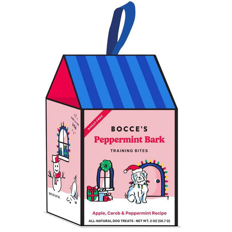 Peppermint Bark Ornament Treat - Uppercrufts