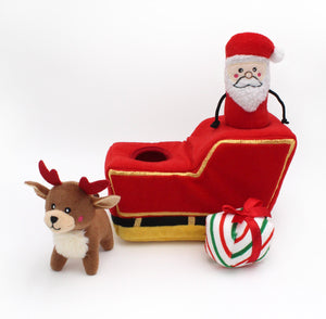 Santa's Sleigh Burrow Toy - Uppercrufts